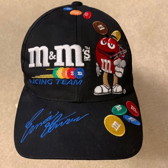 Vintage Ernie Irvan M&M Racing Team Nascar Hat - Picture 1 of 7